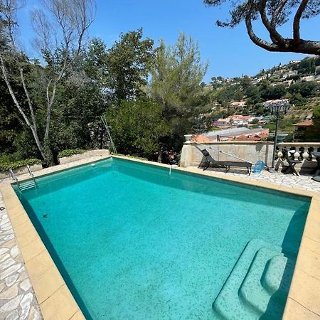 Appartement Bas De Villa Avec Piscine Privee Partagee Proche Bord De Mer Cagnes-sur-Mer Eksteriør billede