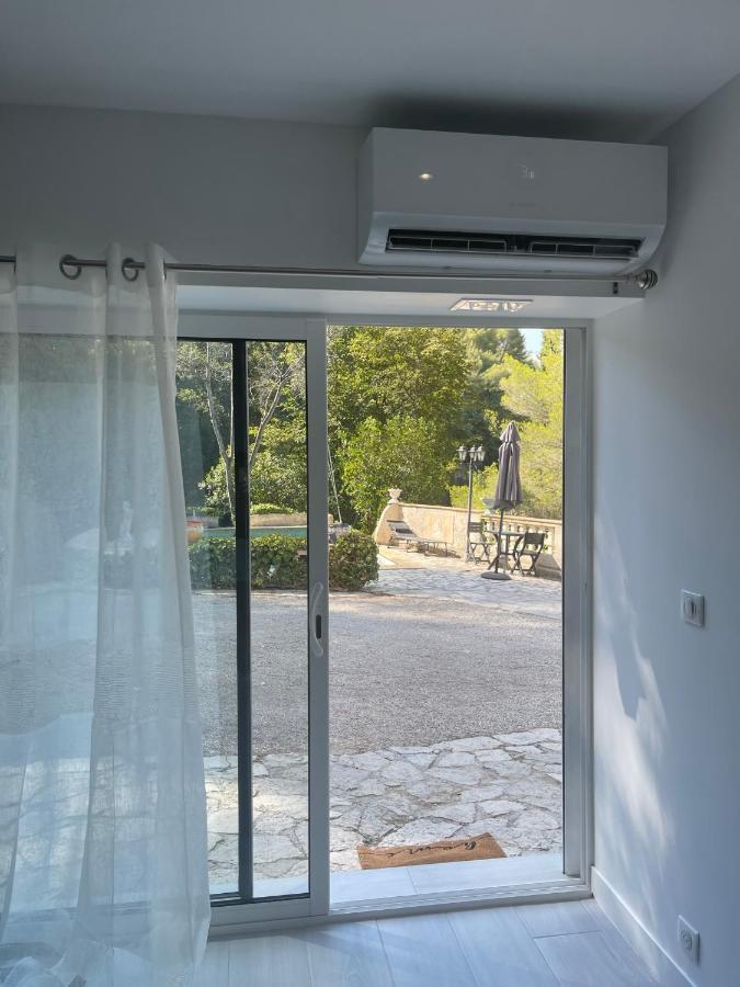 Appartement Bas De Villa Avec Piscine Privee Partagee Proche Bord De Mer Cagnes-sur-Mer Eksteriør billede